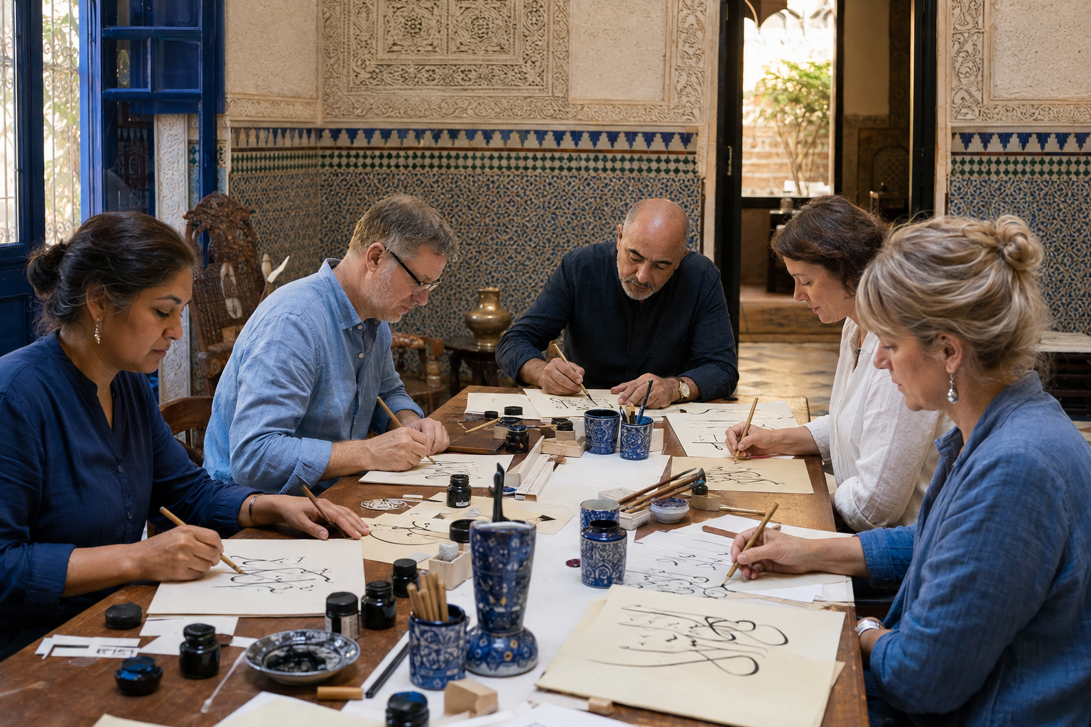 Calligraphy workshop for Australian professionals's cover image