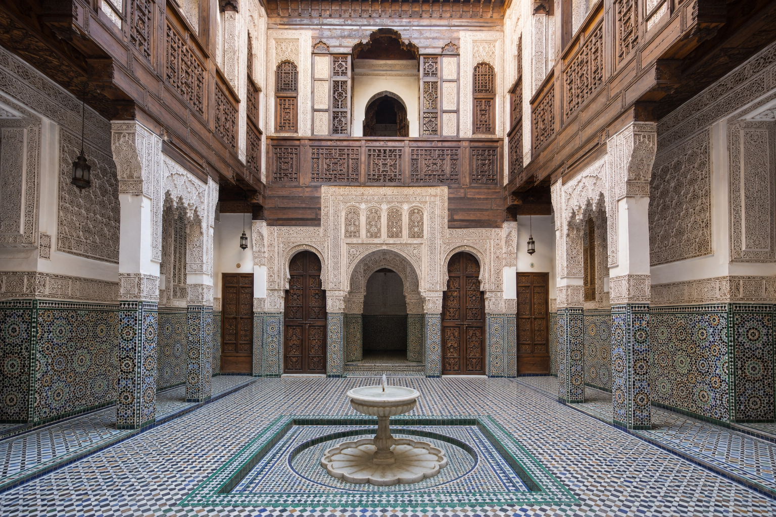 The Traditional Architecture of the Moroccan House's cover image