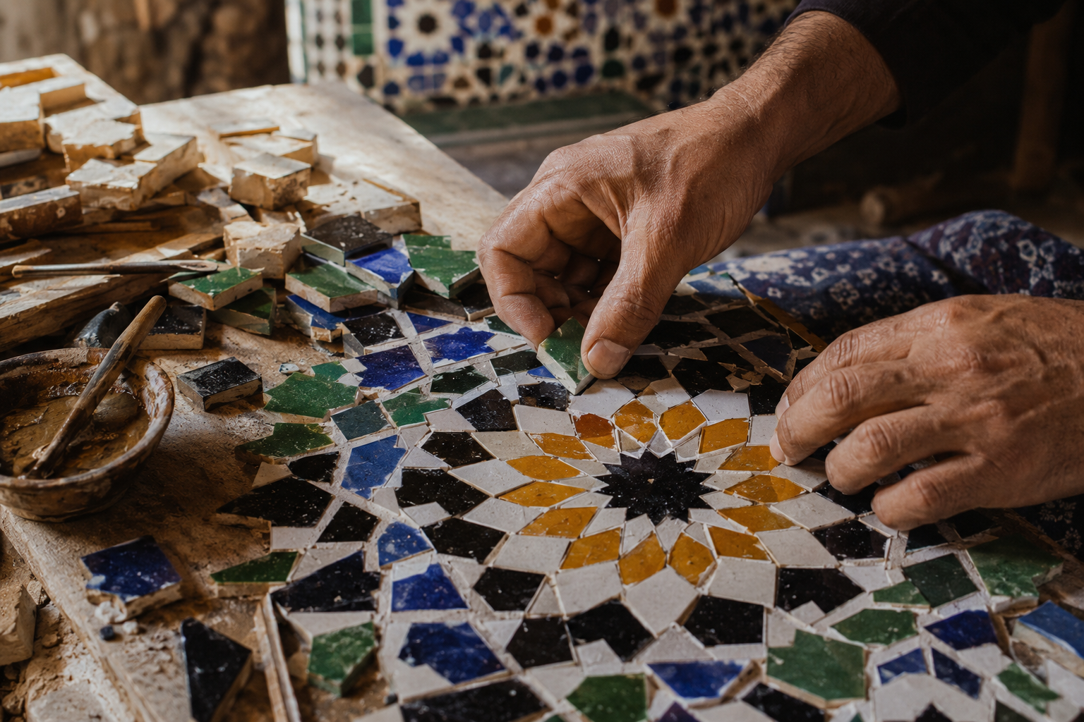Zellij as one of the Elements of the Moroccan Decorative Arts's cover image