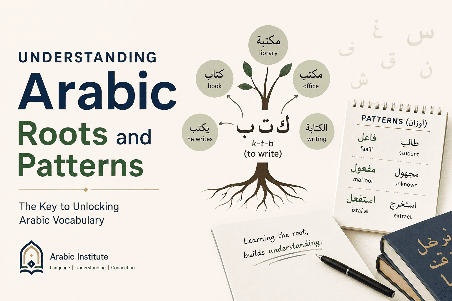 الجذر و الوزن            Root and pattern's cover image